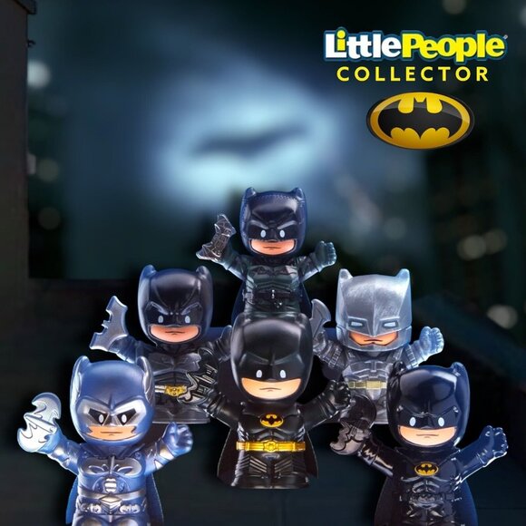 Mattel 2024 SDCC Comic Con Fisher Price Little People Batman 85th Anniversary!